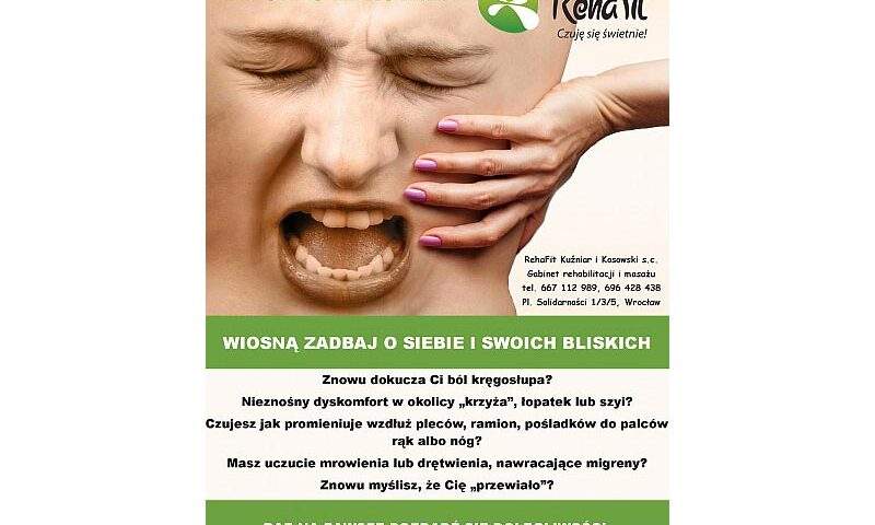 Wiosną zadbaj o siebie i swój kręgosłup z RehaFit