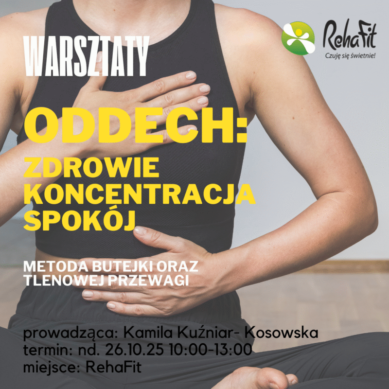 Warsztaty: Oddech: zdrowie, koncentracja, spokój 26.10.25
