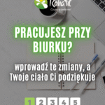 ergonomia pracy przy biurku