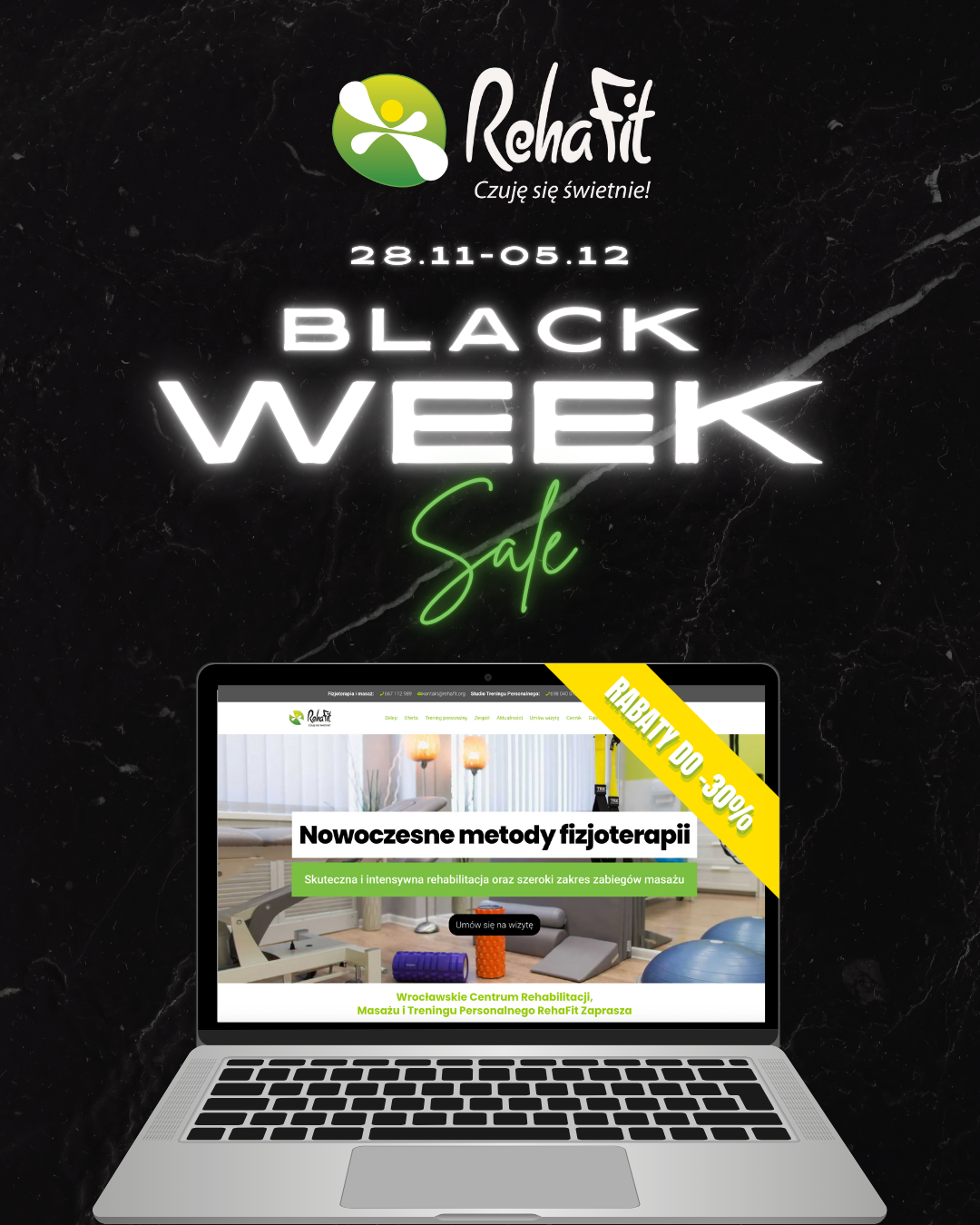 black week fizjoterapia