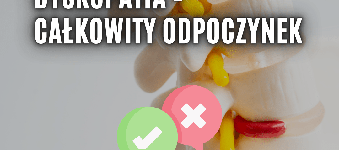 dyskopatia kręgosłupa
