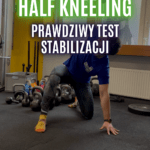 half kneeling ćwiczenia